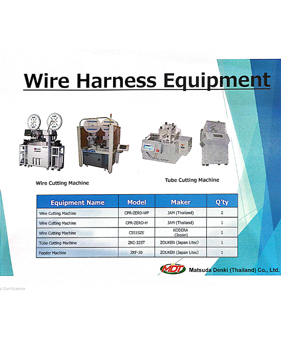 Wire Harness Equipment